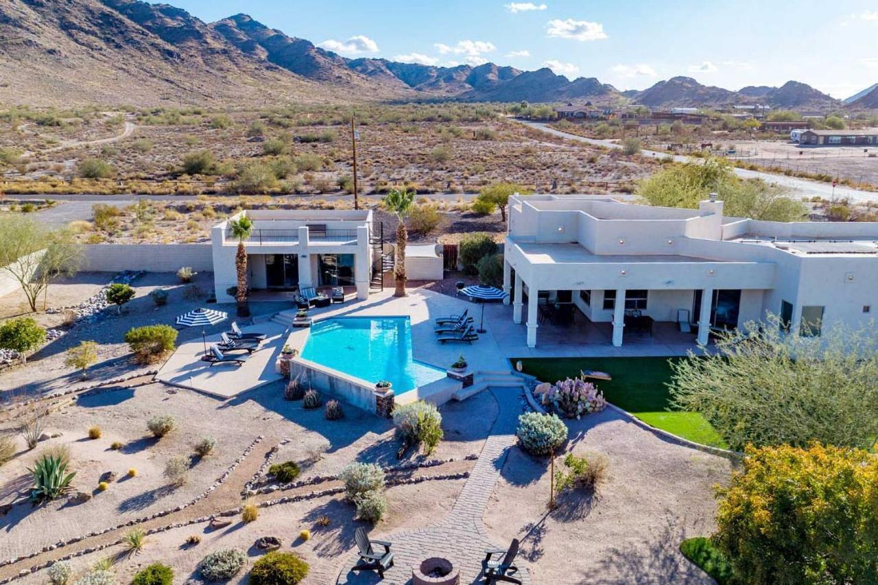 Adobe Arizona Home With City And Mountain Views Queen Creek 外观 照片