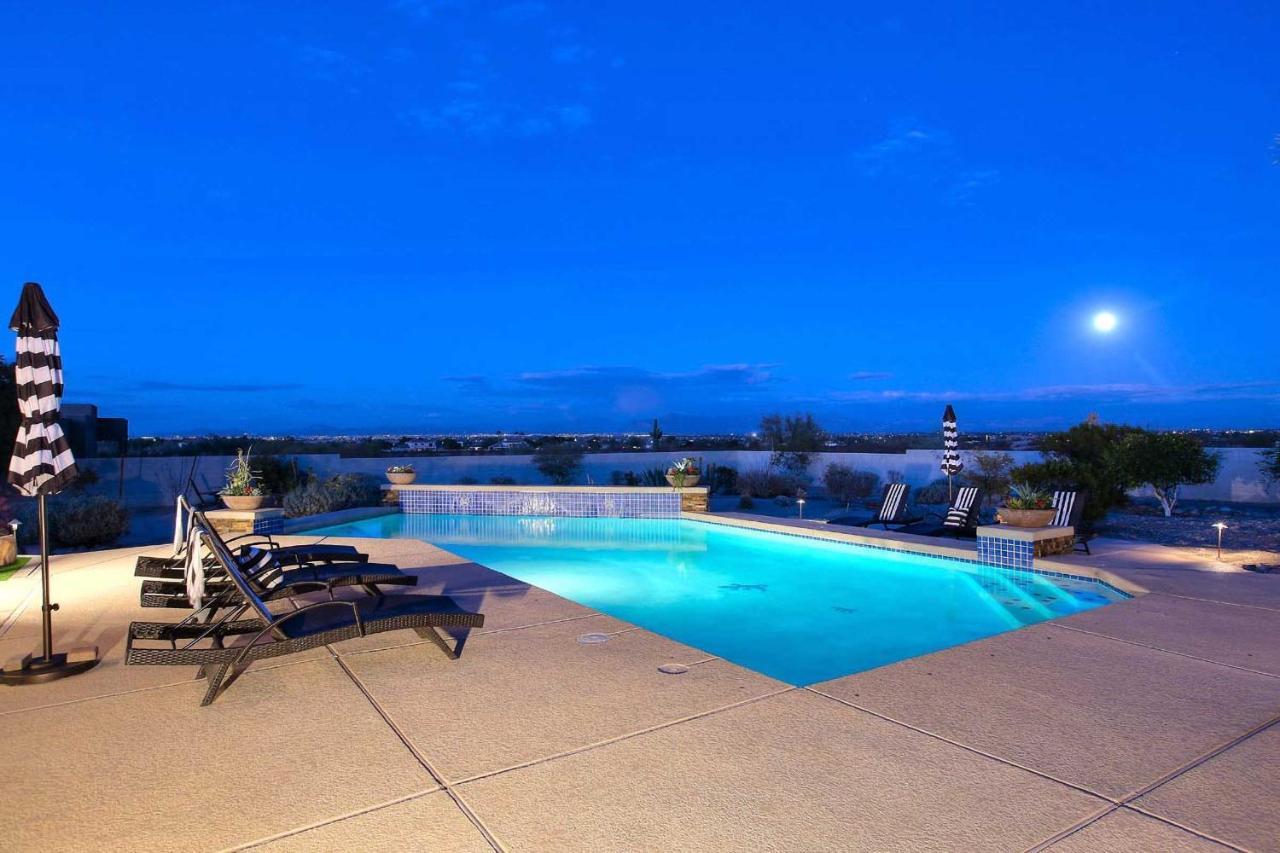 Adobe Arizona Home With City And Mountain Views Queen Creek 外观 照片
