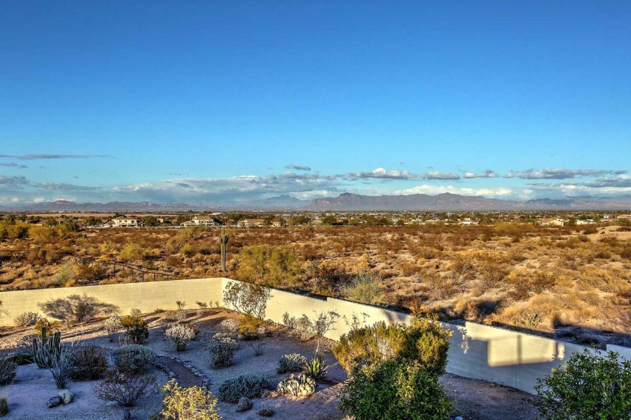 Adobe Arizona Home With City And Mountain Views Queen Creek 外观 照片