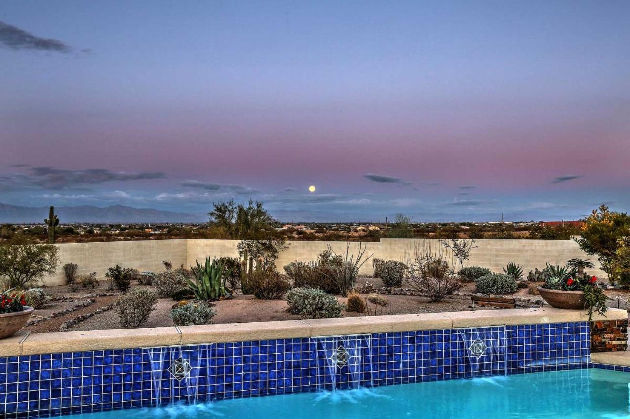 Adobe Arizona Home With City And Mountain Views Queen Creek 外观 照片