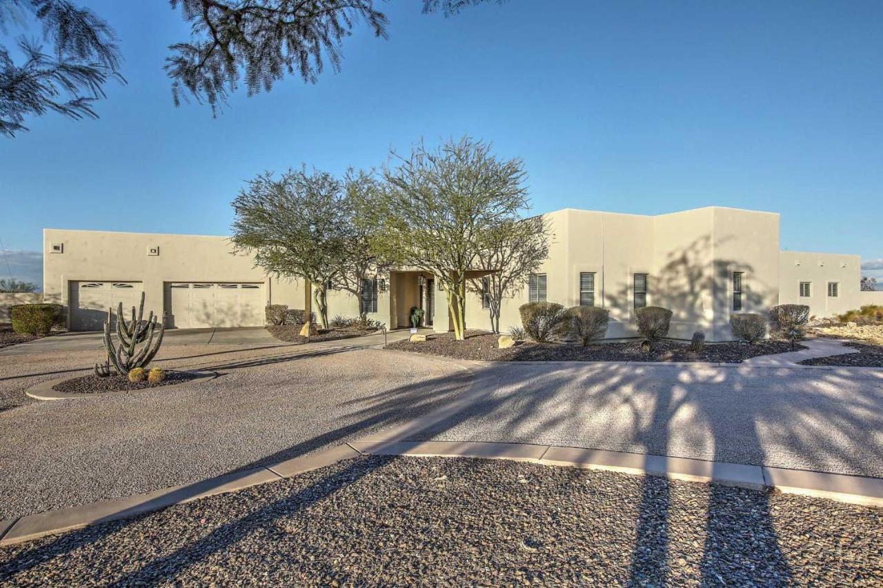 Adobe Arizona Home With City And Mountain Views Queen Creek 外观 照片