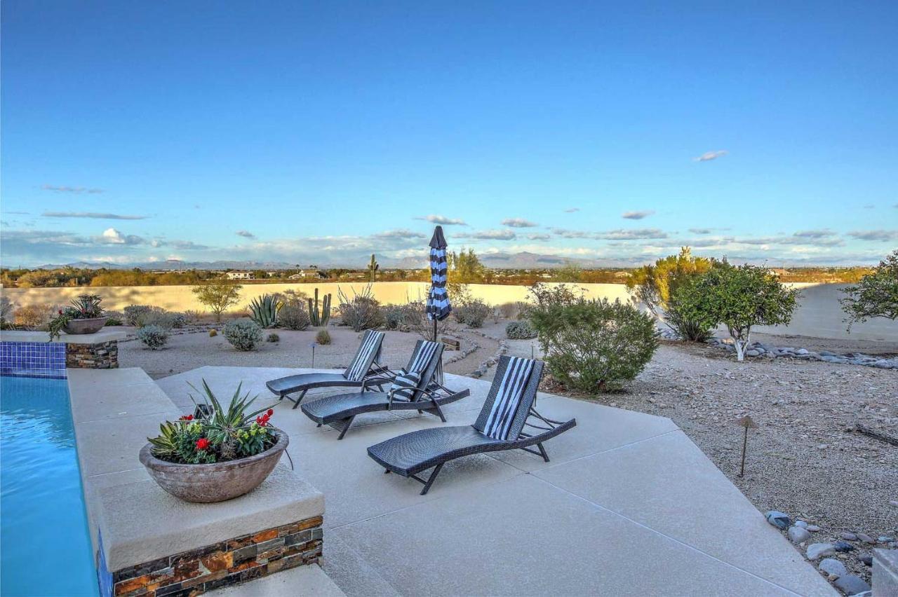 Adobe Arizona Home With City And Mountain Views Queen Creek 外观 照片