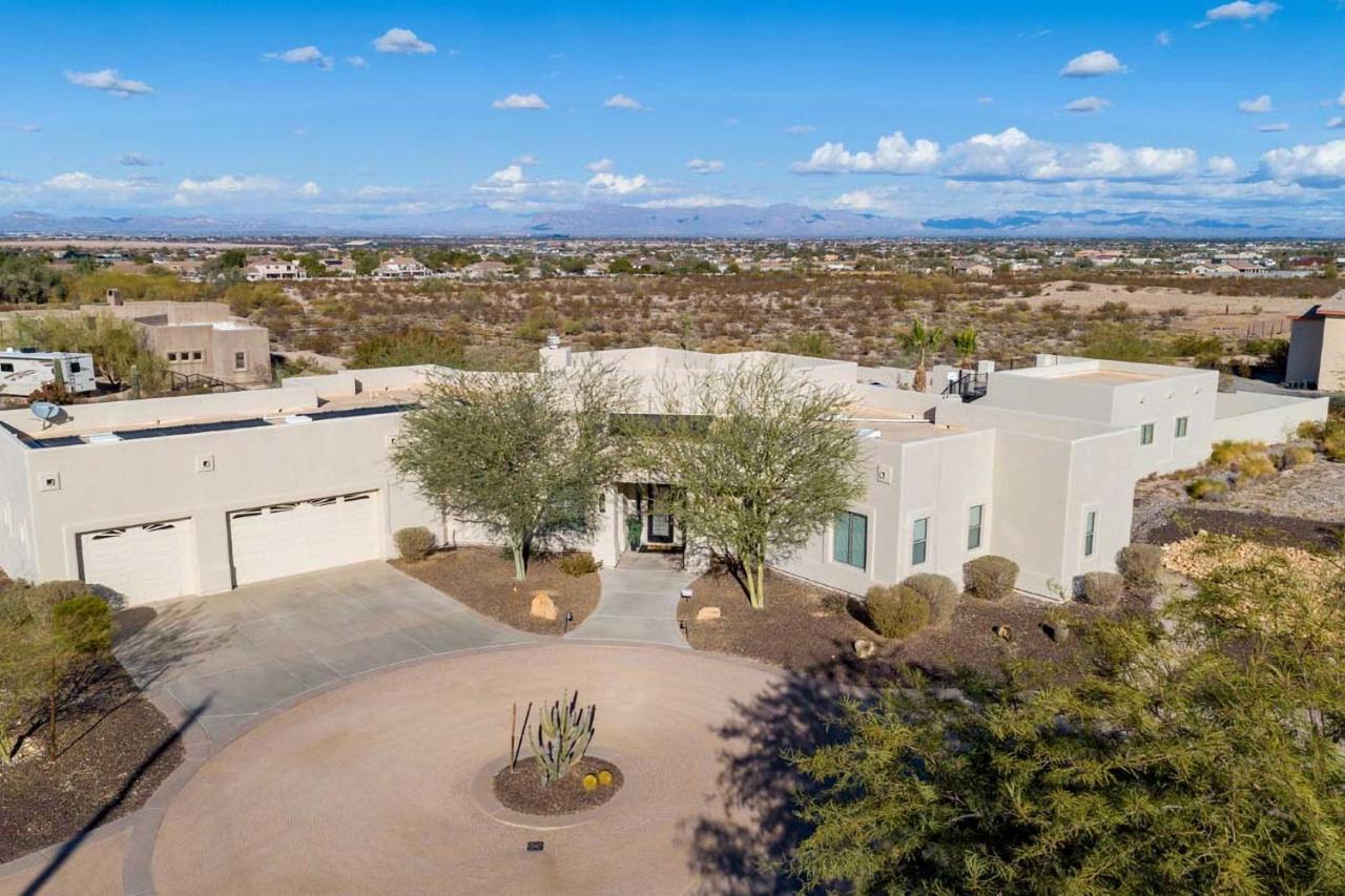 Adobe Arizona Home With City And Mountain Views Queen Creek 外观 照片