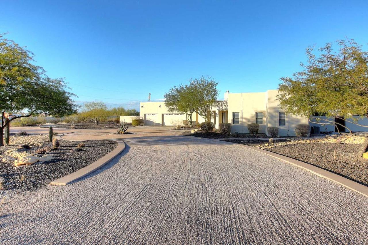 Adobe Arizona Home With City And Mountain Views Queen Creek 外观 照片