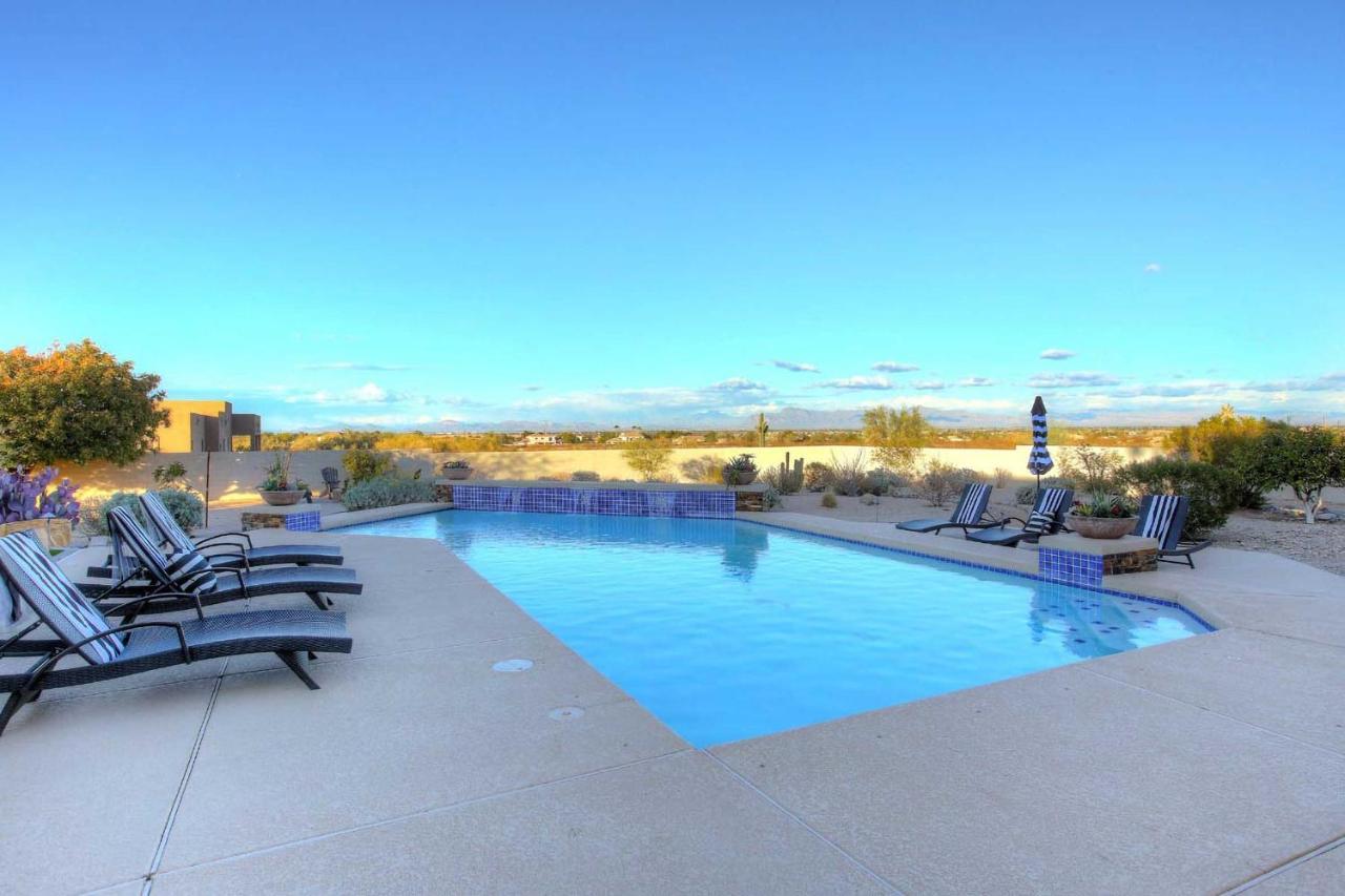 Adobe Arizona Home With City And Mountain Views Queen Creek 外观 照片